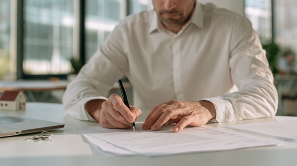 koopcontract opstellen op kantoor